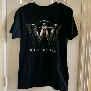 Westworld box lunch black T-shirt